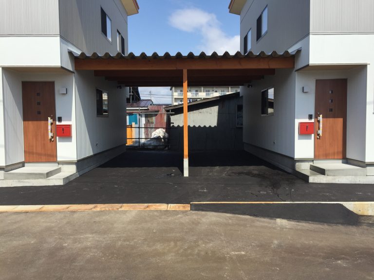 ペット可賃貸住宅（車庫付き）完成！ カネヒロハウス